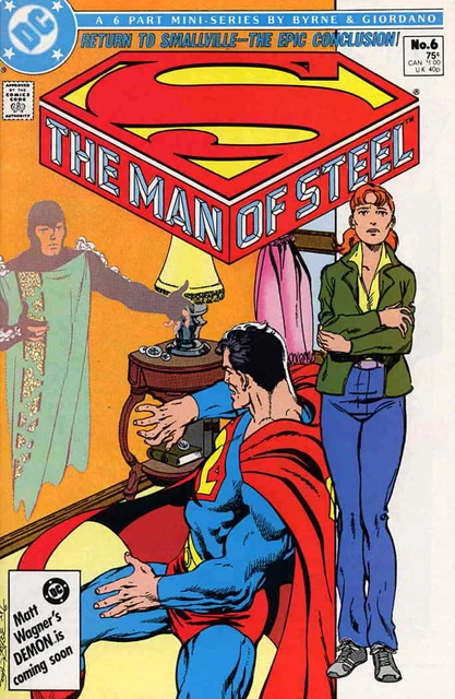 Man of Steel, The (Mini-Series) #6 VF/NM; DC | Superman - John Byrne - we combin