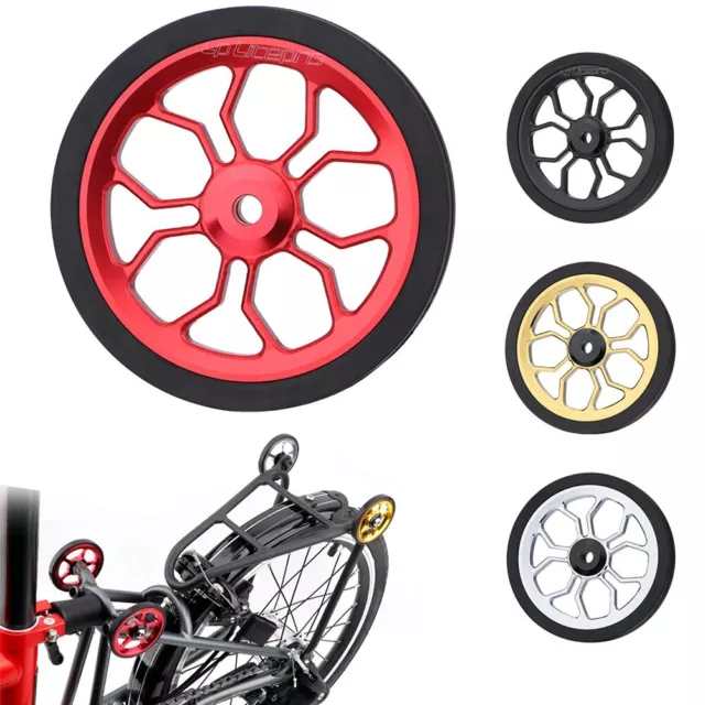 Durable and Reliable Easy Wheels for Brompton Folding Bike Modification