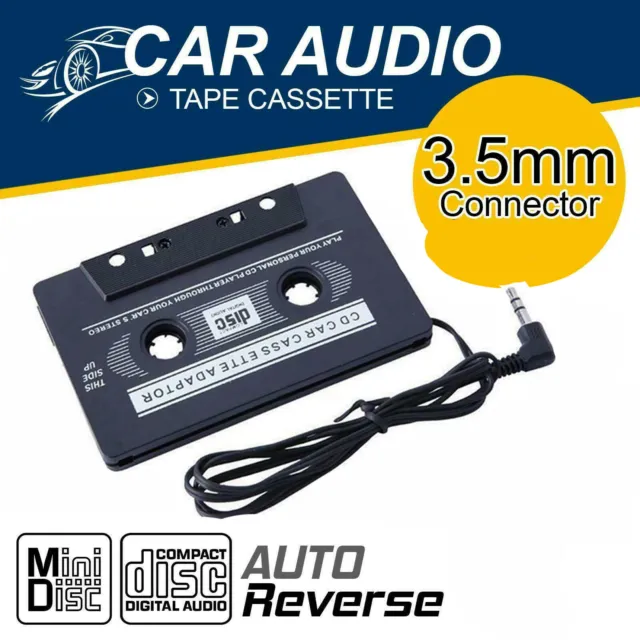 PHILIPS AY3501 CAR Cassette Adaptor CD Player AUX iPod MP3 3.5mm