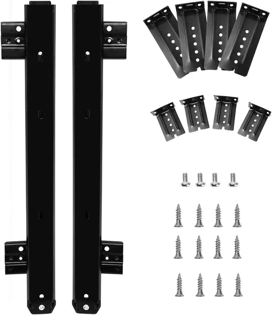 Keyboard Slide, KINJOEK 14 Inch 2 PCS Heavy Duty Ball Bearing Slides, Computer D