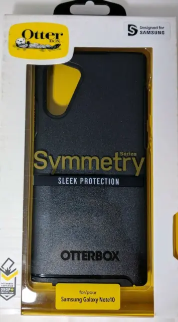 Genuine Otterbox Symmetry Series Slim Case Samsung Galaxy Note10 (6.3") - Black