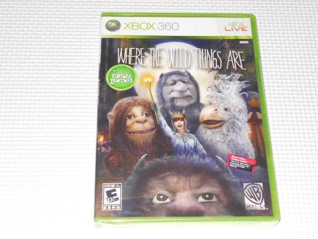 xbox360 WHERE THE WILD THINGS ARE