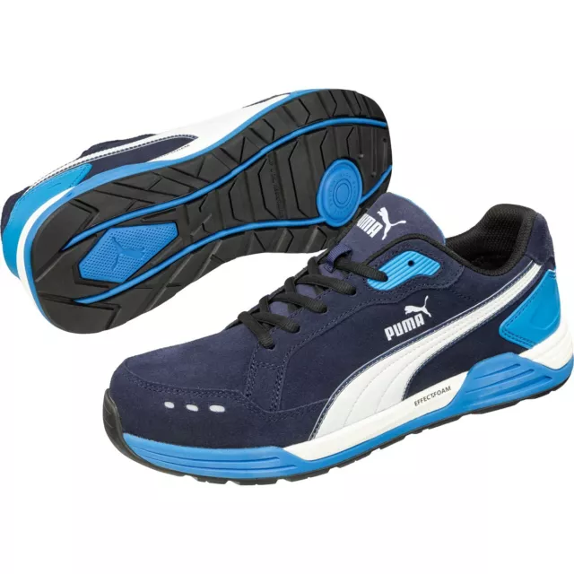 Puma Safety Shoes AIRTWIST BLUE LOW Non-Slip Composite Toe S3 ESD HRO SRC