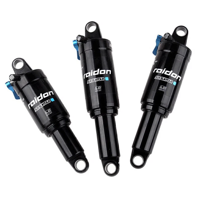 150mm 160mm Vélo VTT Amortisseurs Arrière Printemps Ajustable 165mm 170mm Descente Montagne Suspension de Vélo Absorbeur (Size : 165mm*850lbs