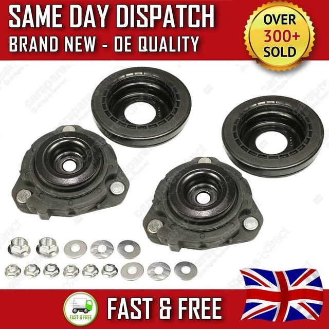 FORD MONDEO MK3 Front Suspension Strut Top Mounts & Bearings Pair 2000