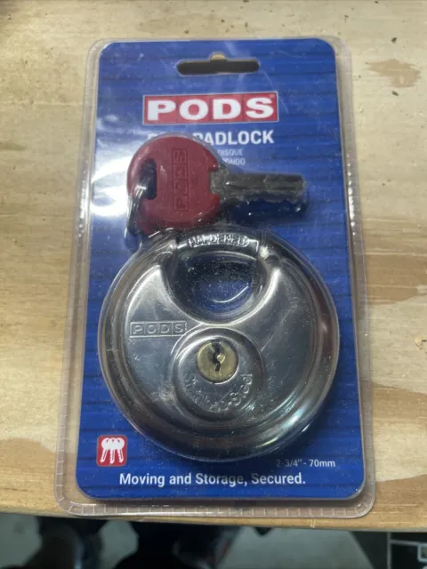 Pods Disc Padlock - New