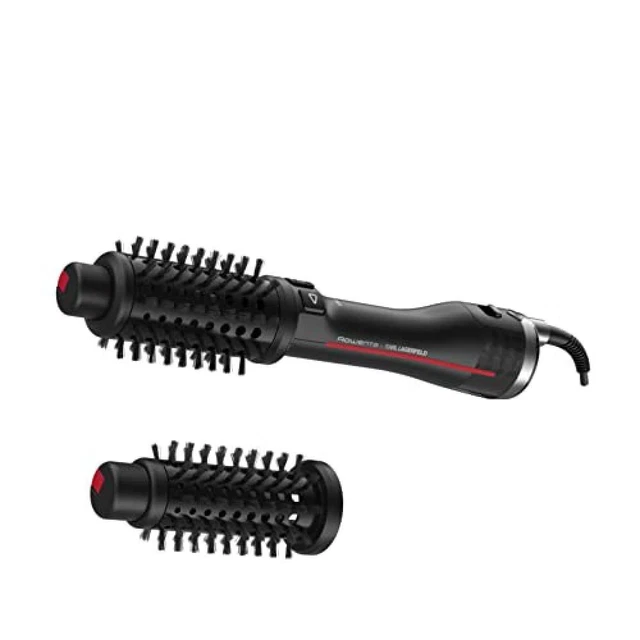 Rowenta x Karl Lagerfeld CF961L K/Pro Stylist Spazzola Rotante ad Aria Calda, Du