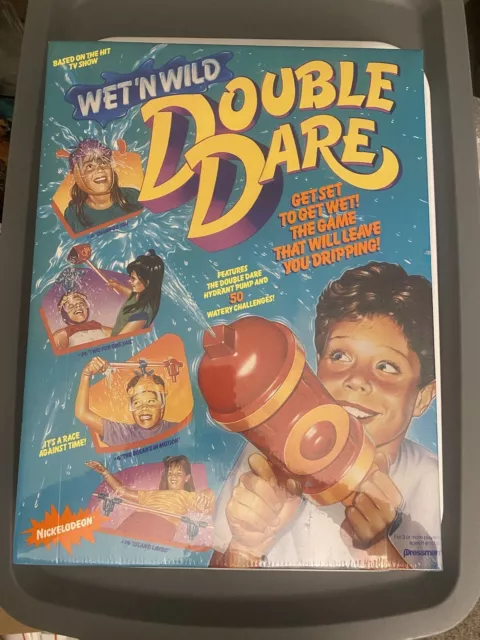 Vintage 2000 & 2001 Nickelodeon Mattel Splatter Dome And Double Dare Game