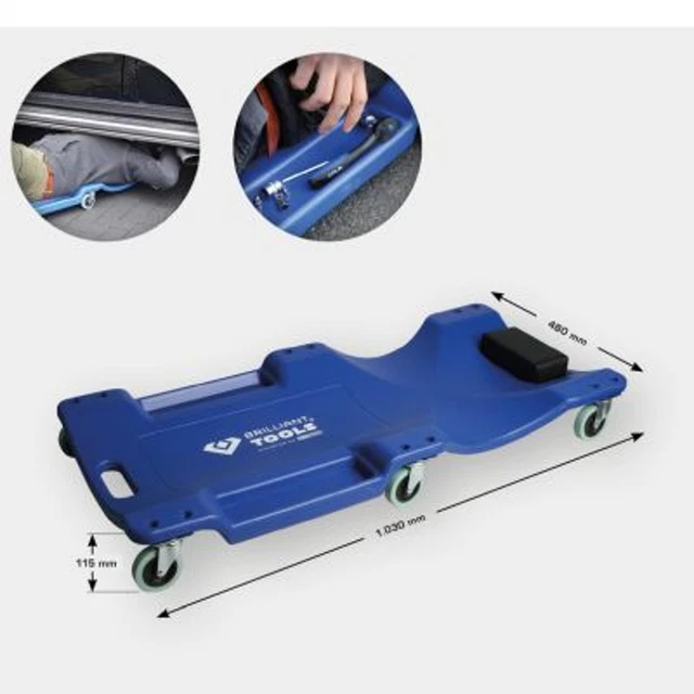 KS TOOLS Werkstattliege BT156905 Kunststoff