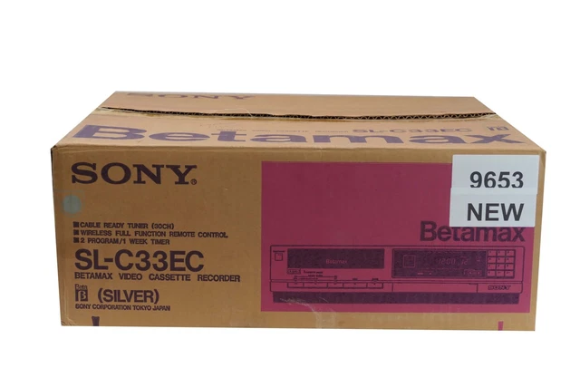 Sony Magnétoscope BetaMax SL F1F & Tuner TT F1F - Photo, audio & vidéo