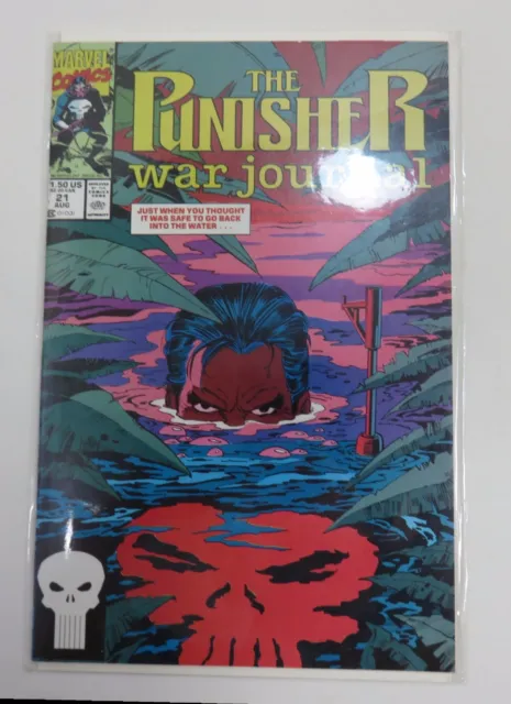 The Punisher War Journal Vol 1 No. 21 August 1990  MINT Condition Marvel Comics