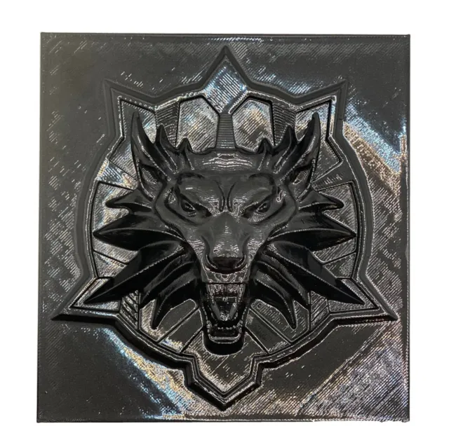 The Witcher School of the Wolf Plaque