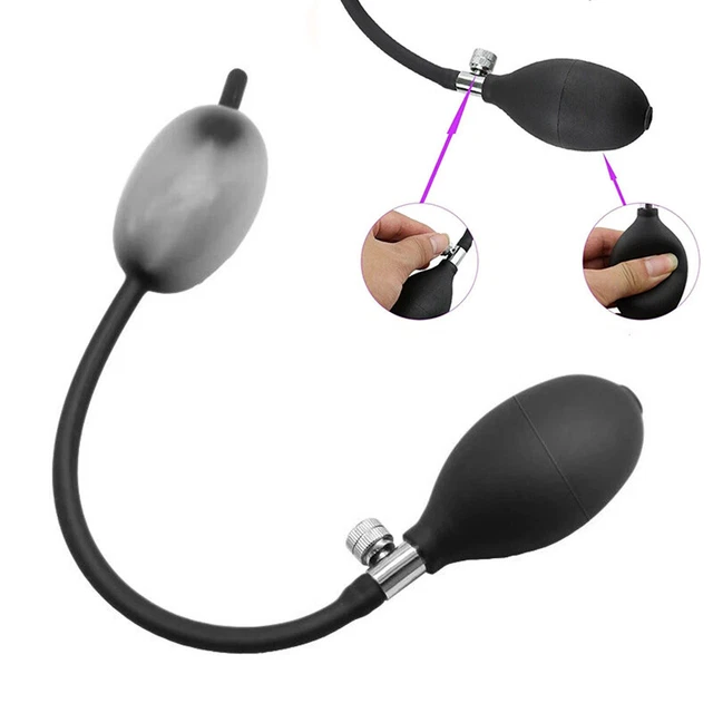 Accessoire BDSM Gonflable - Pénis Vaginal Avec Perles De Punition - Plug Anal - Neuf