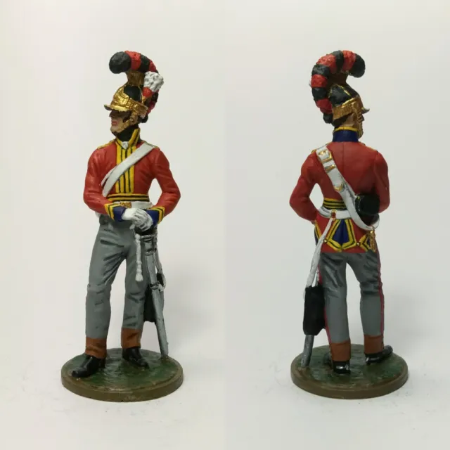 PAINTED BRITISH ARMY. Private, 3rd (King's Own) Dragoon regiment / 54mm ...