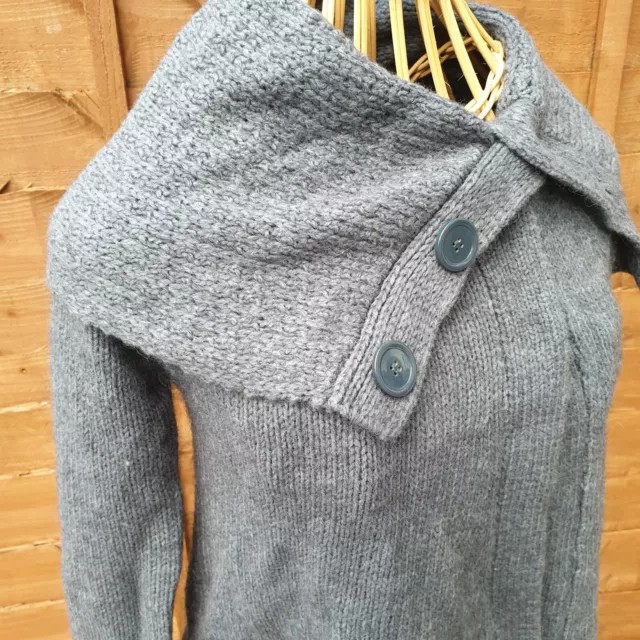 Gorgeous cosy Top Shop Maternity grey cardign Size 6, BNWT alpaca mix