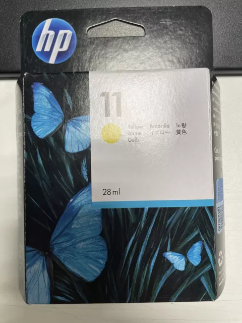 HP 11 Giallo Cartuccia di Stampa C4838A ORIGINALE