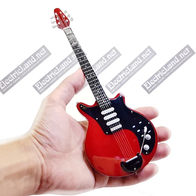 Mini Guitar QUEEN Brian May red special 1:4 miniature collectible memorabilia