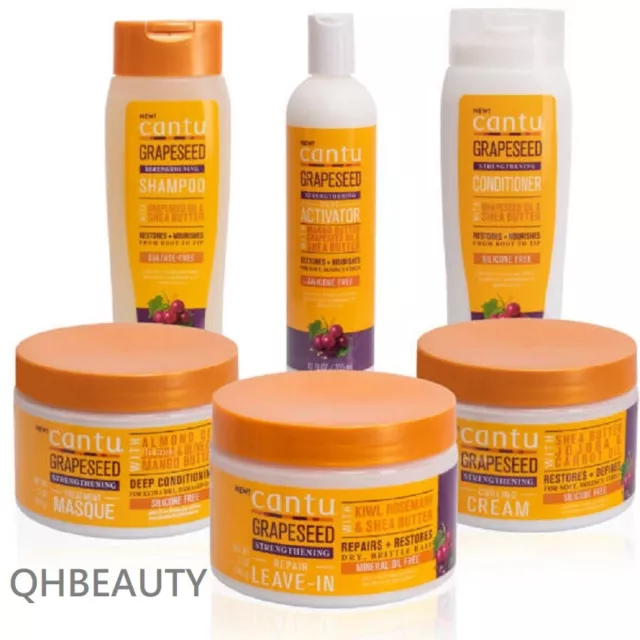 Cantu Grapeseed Strengthening with Shea Butter Hair Care Collection