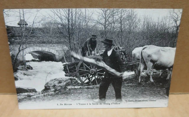 TRAVAIL DU BOIS FLOTTAGE MORVAN env CLAMECY (58) Etang d'Yonne animation