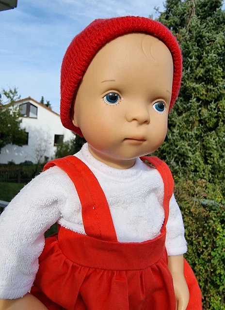 LA MINOUCHE MATHILDE - Poupée peinte par Sylvia Natterer-Studio doll