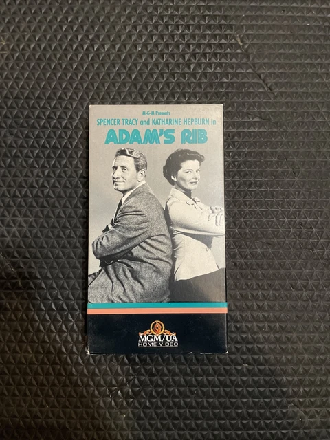 ADAM'S RIB VHS SPENCER TRACY, Katharine Hepburn, HTF EUR 5,12 - PicClick FR