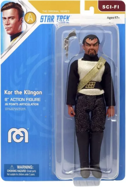 Mego Star Trek The Original Series Kor The Klingon 8" Action Figure