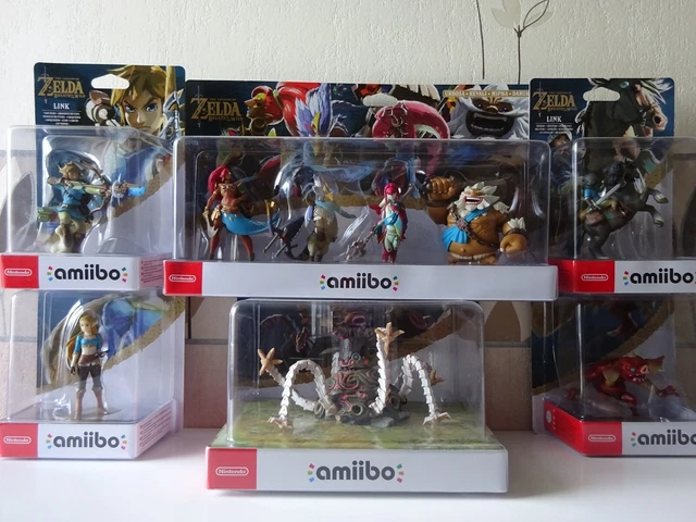 Lot 9 amiibo Zelda Breath Of The Wild (série complète) -NEUF-