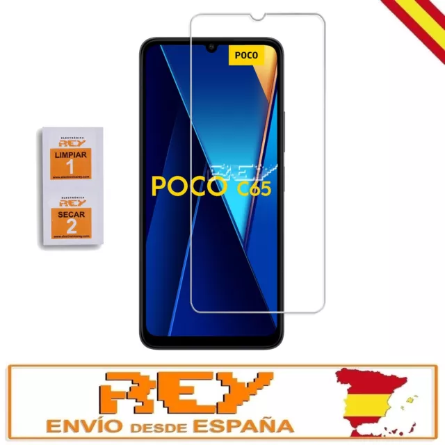 Protector para XIAOMI REDMI 13C 4G - POCO C65 4G Cristal Templado p116 vr