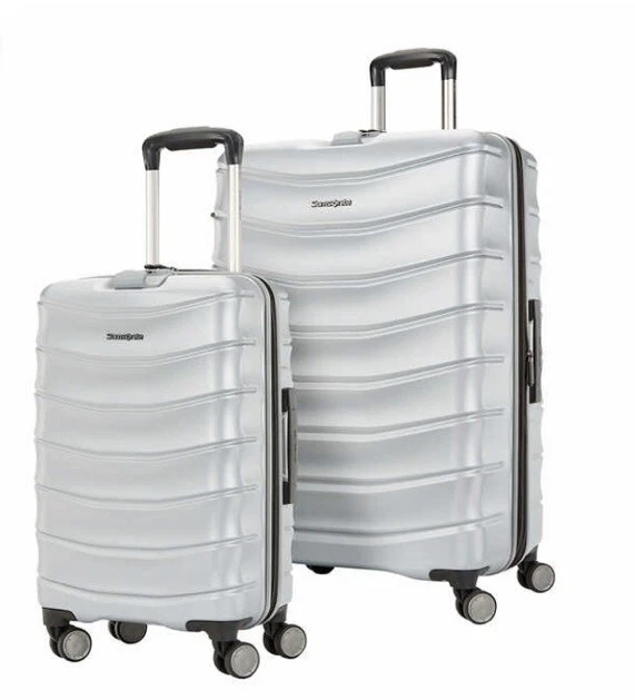 Samsonite Amplitude Two Hardside Silver 2 Piece  Luggage Set