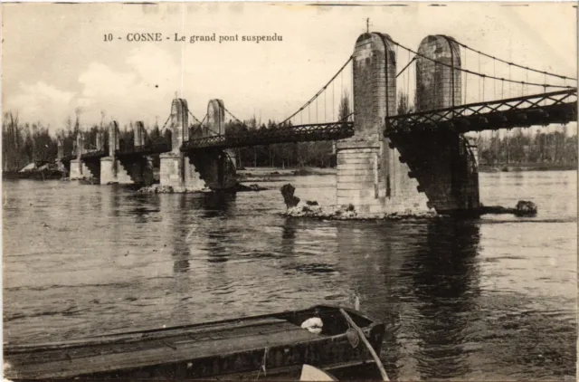 CPA COSNE - The Great Suspension Bridge (293096)