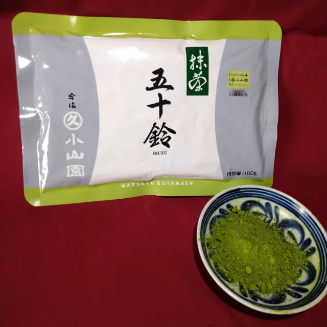 Japanischer Matcha Grüntee Isuzu 100g Kyoto Uji Matcha Pulver Marukyu Koyamaen