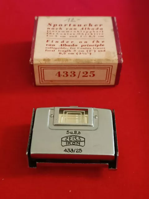 Zeiss iKON albada finder for Contax 5cm 8.5cm