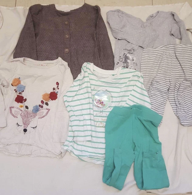 Bundle of Baby Toddler Girls’ Clothing Ages 36 Months to 4 Years