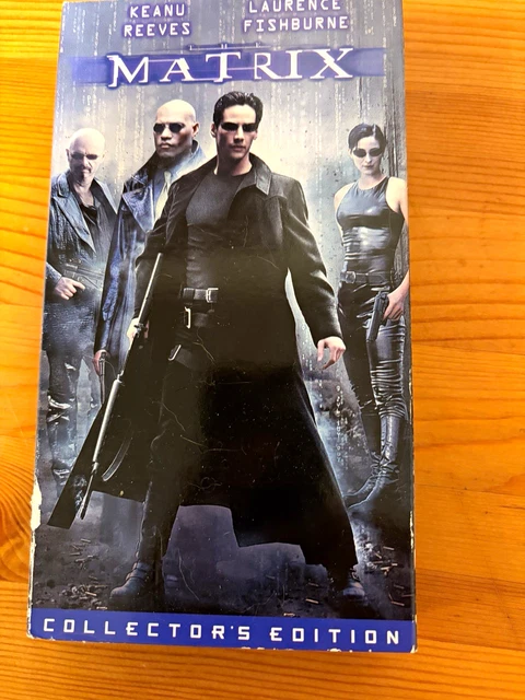 Matrix Kanu Reeves THE MATRIX COLLECTOR'S Edition VHS 1999 Warner NTSC Keanu Reeves £4.08 ...