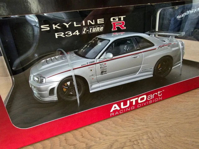 AUTOart 1/18 Nissan Skyline GT-R (R34) V Spec II Nürburgring Jade Car