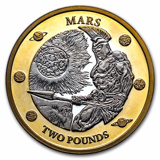 2023 British Antarctic Territory Glaciers - Mars 12 gram Ag Proof - SKU#274683