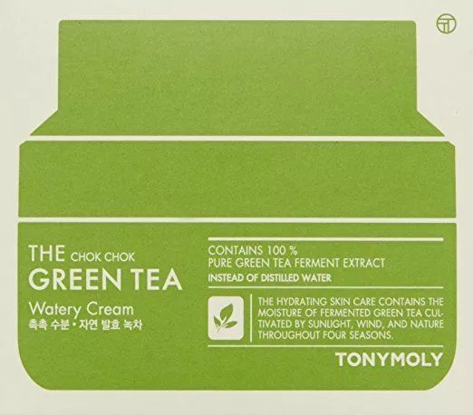 TONYMOLY The Chok Chok Green Tea Watery Cream 60ml 2