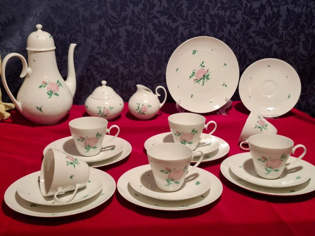 ROSENTHAL STUDIOLINE &amp;ROMANZE in Rose`&amp;quot;Björn Wiinblad&amp;quot; Kaffeeservice f ...