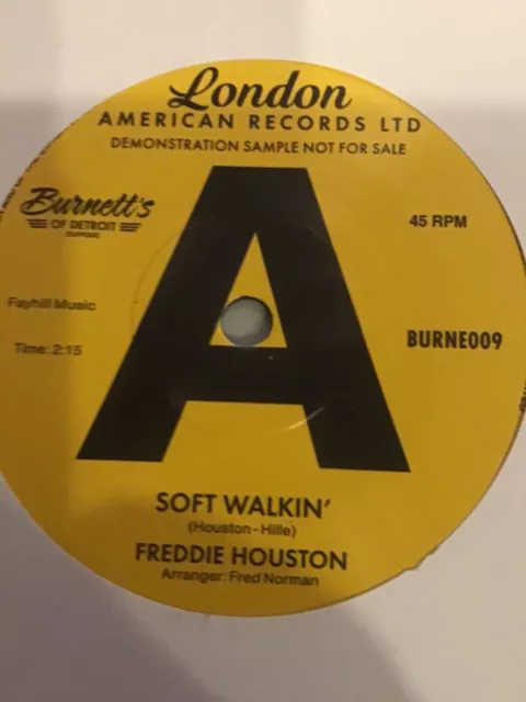 Freddie Houston - Soft Walking / The  Drifters - Drip Drop - M