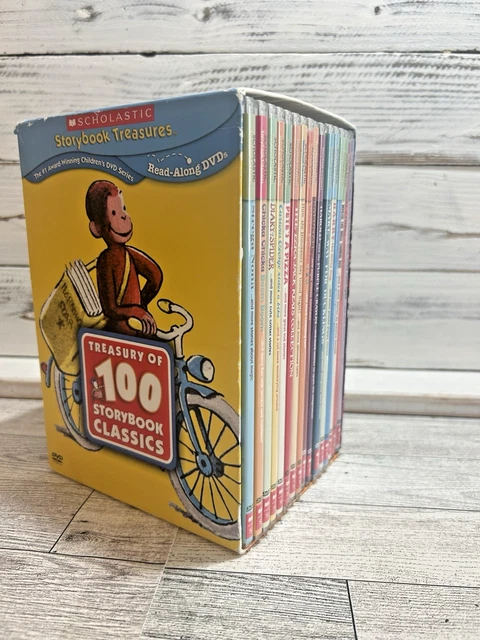 キッズ・ファミリー TREASURY OF 100 STORYBOOK CLASSICS DVD New Scholastic Treasury of 100 Storybook Classics Children