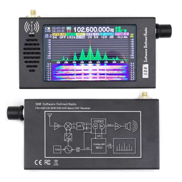 Ricevitore Radio SDR DSP Demodulazione Digitale Onde Corte FM MW SSB CW HAM S1