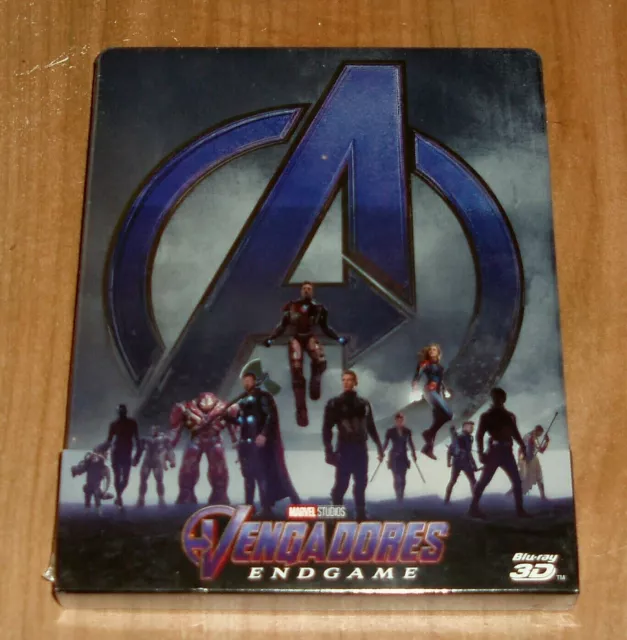 Avengers Endgame (Avengers:Endgame) Steelbook Bd 3D + Br Extras Neuf A-B