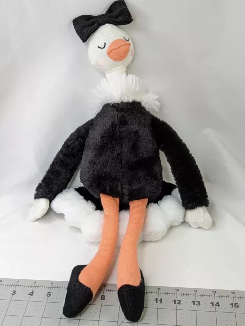 Pillowfort Ostrich Plush Bird Knit 21 Inch Stuffed Animal Toy