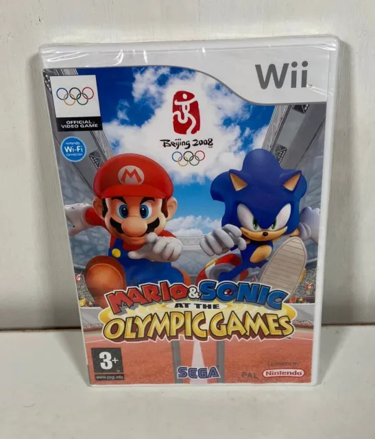 Mario & Sonic at The Olympic Games (Wii, 2007) SEALED