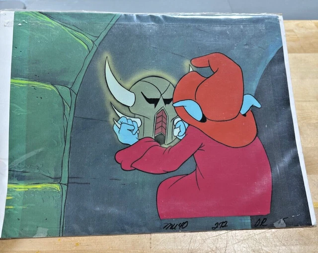 💪 He-Man MOTU Animation Orko Production Cel & COA