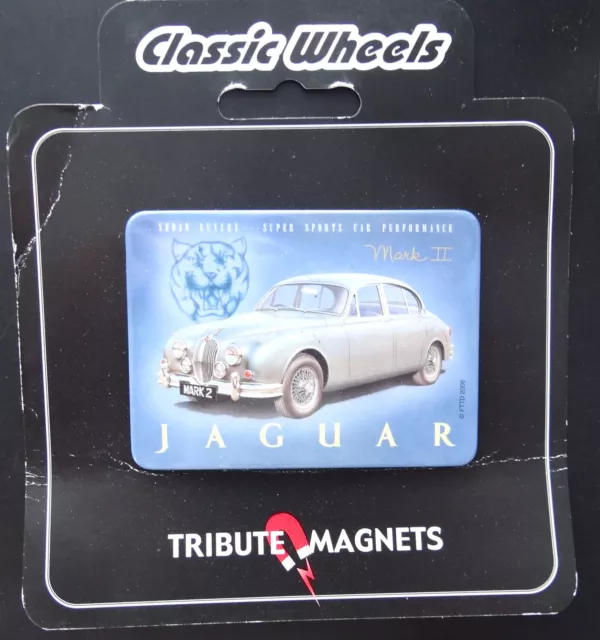 Magnet JAGUAR Mark II Oldtimer GB Sedan Luxus Super Sports Car Performing