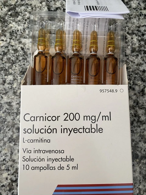 ampollas l carnitina inyectable SkinClinic Carnitina 20 %