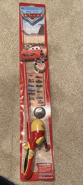 DISNEY PIXAR CARS Shakespeare Fishing Kit 2'-6