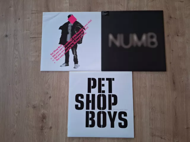 pet shop boys Numb, Home and Dry, Did You See Me Coming 12"vinyl Maxi Singles