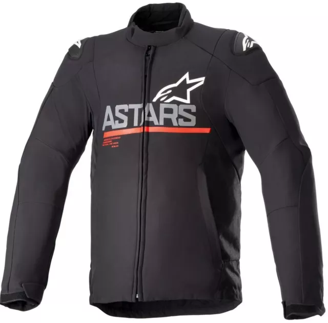 Blouson Moto Alpinestars Smx Impérmeable Jacket Rouge